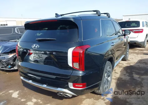 2021 Hyundai Palisade Calligraphy z USA, uszkodzony, nr VIN KM8R74HE1MU292147